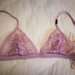 Brand New Victoria’s Secret unlined non wired lace sheer bralette